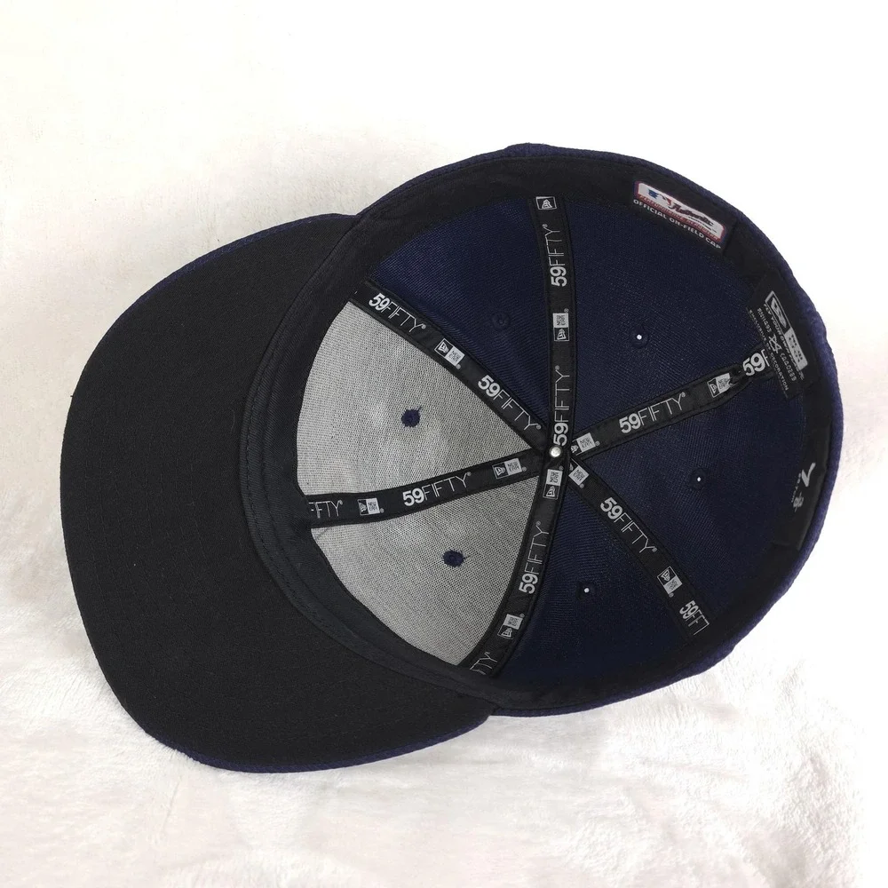Philadelphia Phillies Hat On Field Players Cap Mens 7 3/8 Blue MLB 2014 All Star